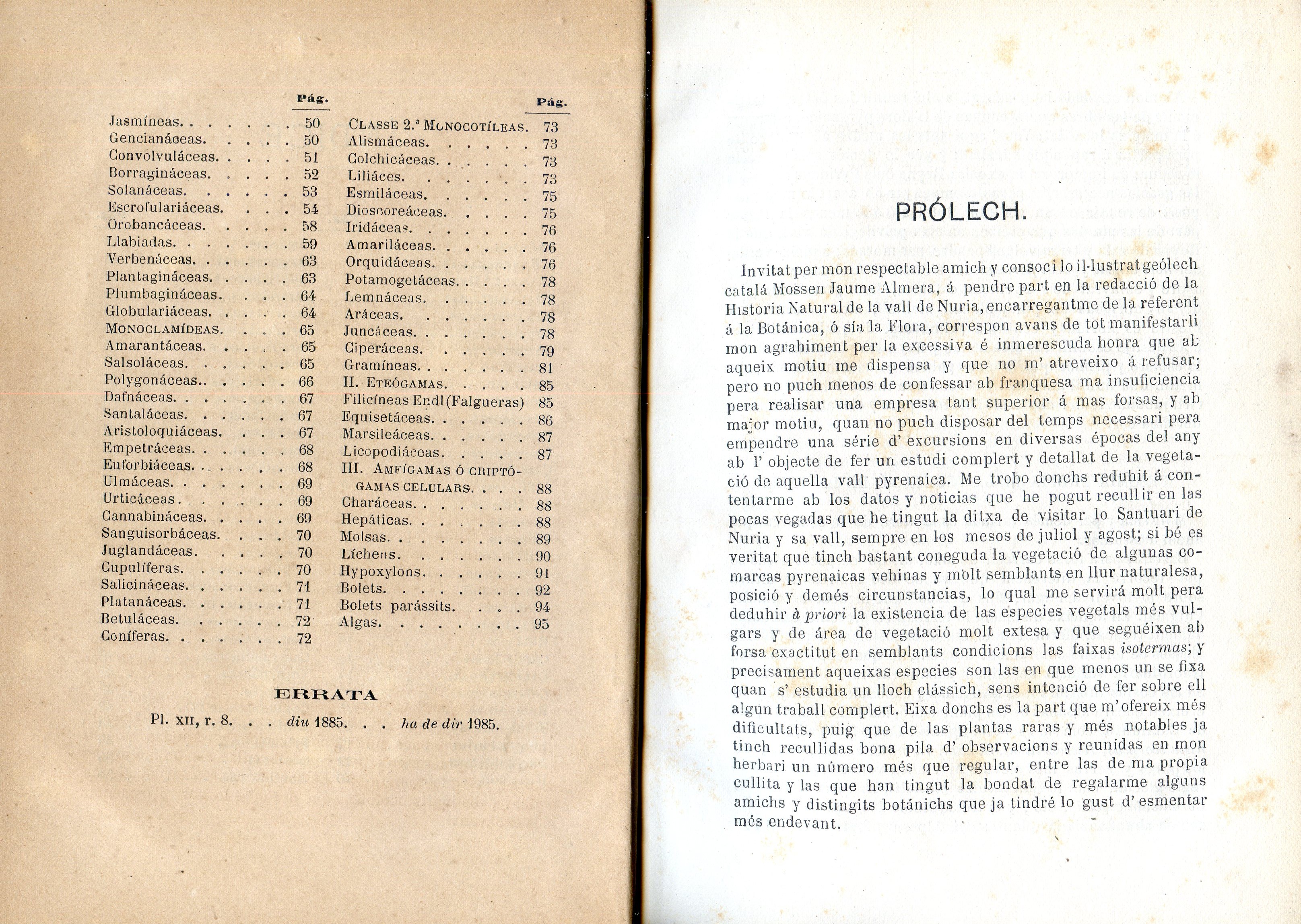 Catálech de la flora de la vall de Núria - Miniatura 3